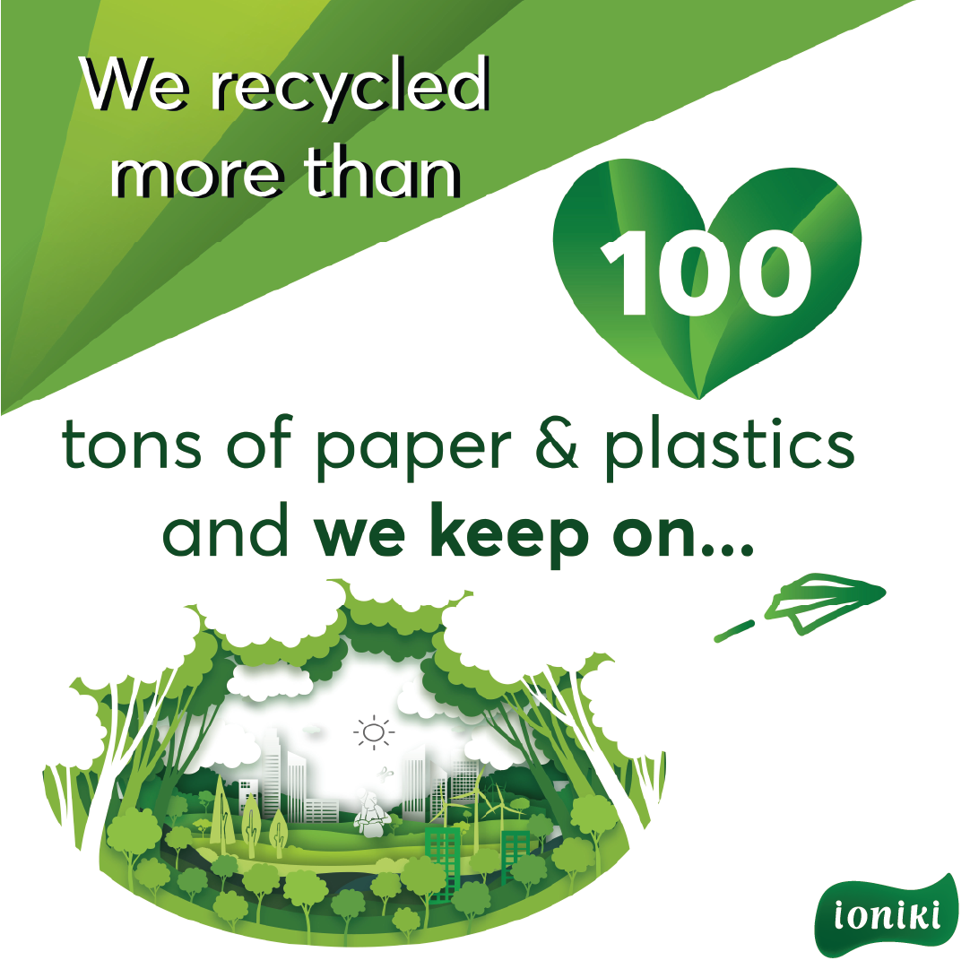 Recycling > 100 tones