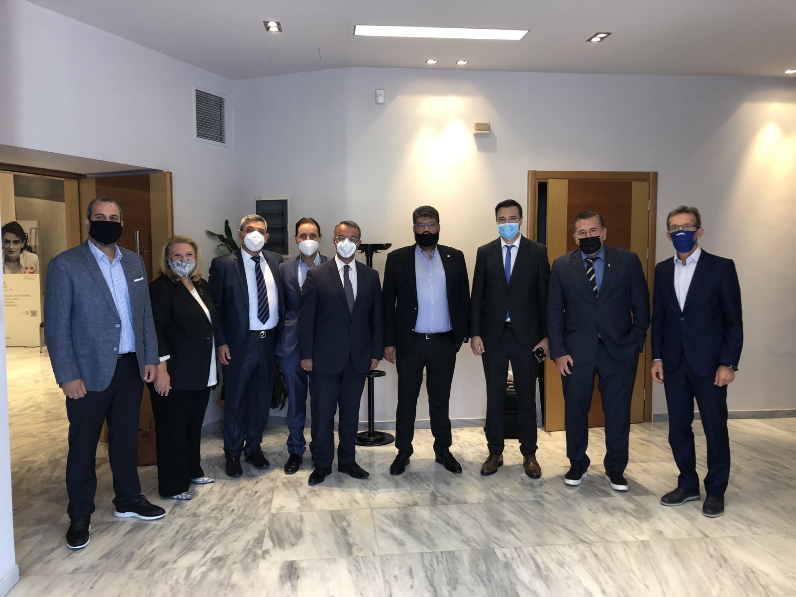 Η συνάντηση με τον Υπ. Οικονομικών