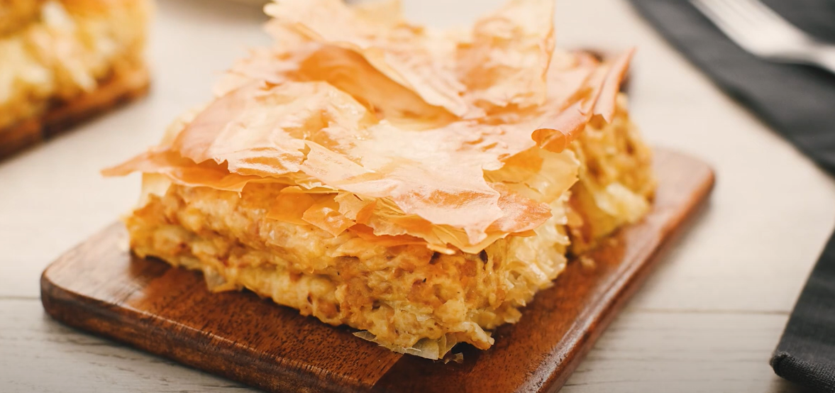 mpougatsa kima plant based