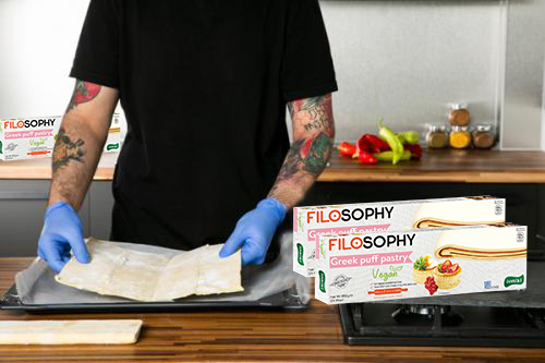 Greek puff pastry Mediteranian Filosohy recipy 2